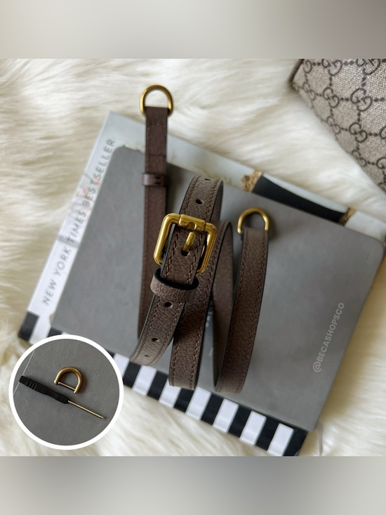 becashopsco Handbags - Genuine Leather Crossbody Shoulder Strap Replacement For Gucci Ophidia Bag